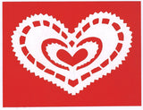 Note Card: Assorted, Scherenschnitte