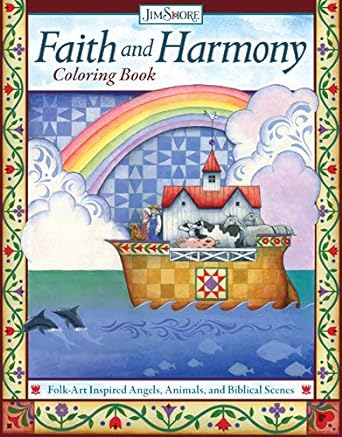 Coloring Book: Faith and Harmony