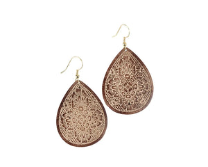 Earrings: Regal Teardrop