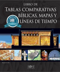 Libro de Tablas Comparativas Biblicas, Mapas y Lineas de Tiempo