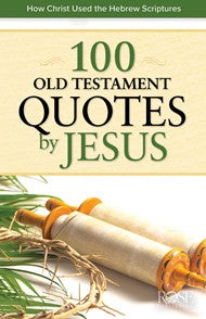 Pamphlet: 100 Old Testament Quotes by Jesus