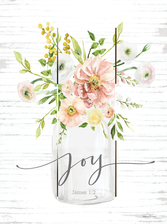 Pallet Art: Joy Floral, 16 x 20
