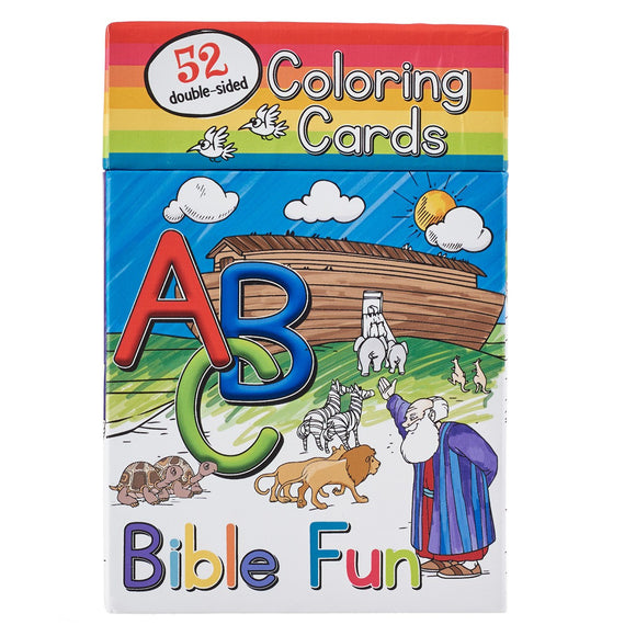 Coloring Cards: ABC Bible Fun