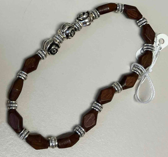 Bracelet: Rose Wood Single