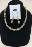 Jewelry Set: Olive Wood, 2 piece