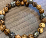 Bracelet: Olive Wood Single