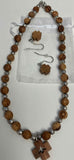 Jewelry Set: Olive Wood, 2 piece