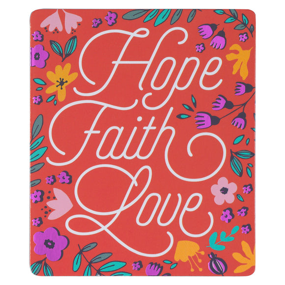 Magnet: Faith Hope Love