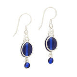 Earrings: Blue Rhapsody