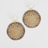 Earrings: Sand Dollar