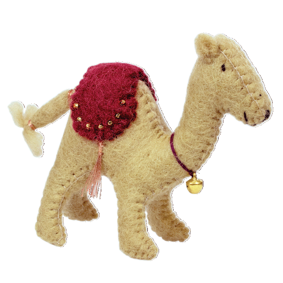 Ornament: Felt Camel