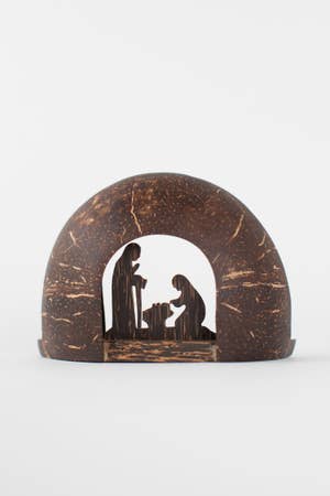 Nativity: Coconut Shell