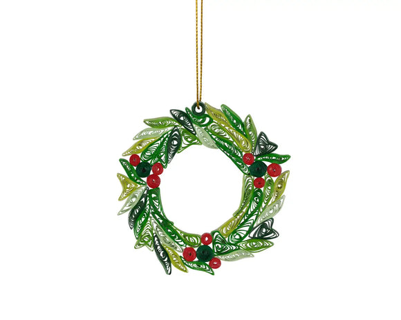 Ornament: Quill Wreath