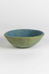 Felt Bowl:  6" d x 2 2/4" H