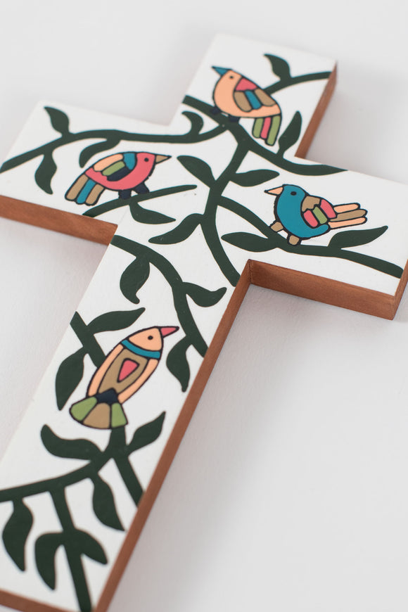 Cross: Birdsong Painted