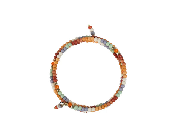 Bracelet: Peachy Spiral