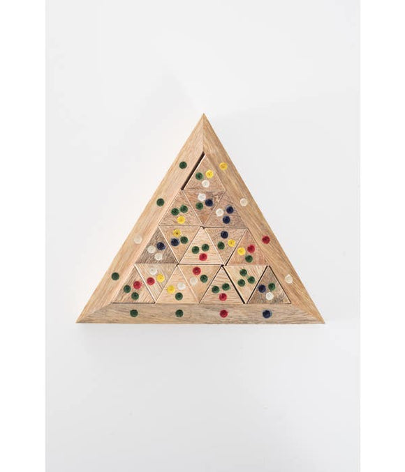 Puzzle: Mango Wood Triangle