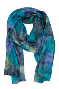 Scarf: Waterfall Painted