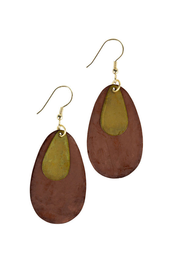 Earrings: Autumnal Layers