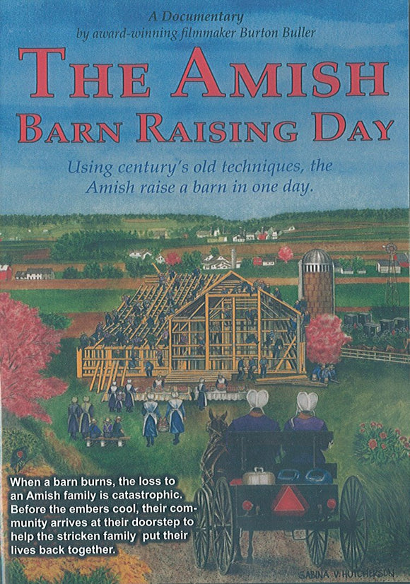 DVD: The Amish- Barn Raising Day