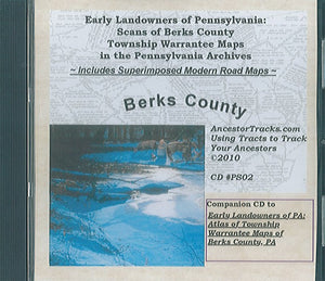 CD: Early Landowners of PA, Berks County