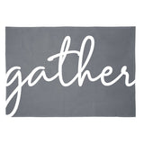 Tea Towel: Tan or Gray & White w/ Blessings