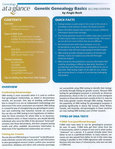 Genetic Genealogy Basics - Second Ed. [Genealogy at a Glance]