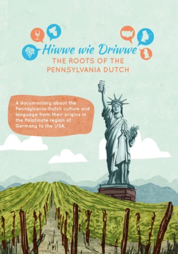 DVD Hiwwe wie Driwwe: The Roots of the Pennsylvania Dutch