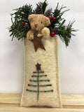Ornament: Mitten, Stocking, Pocket or Heart Assrt'd Fabrics