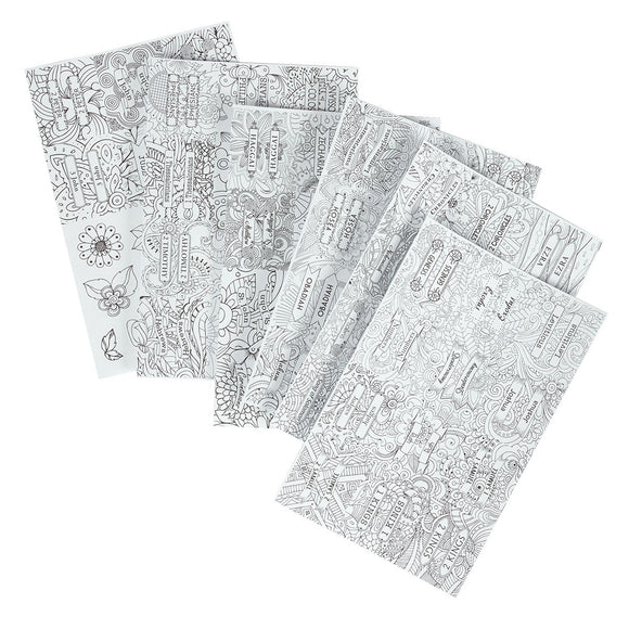 Index Tabs, Colorable