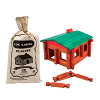 Toy: Log Cabin Playset