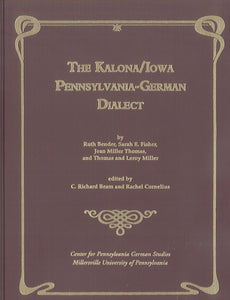The Kalona/Iowa Pennsylvania-German Dialect