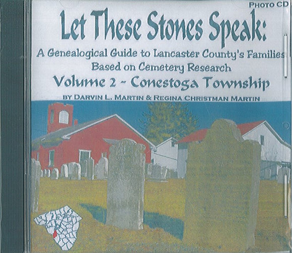 CD: Let These Stones Speak, Volume 2, Conestoga Township