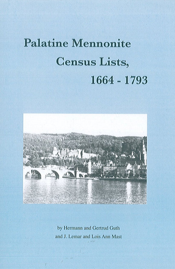 Palatine Mennonite Census Lists, 1664-1793