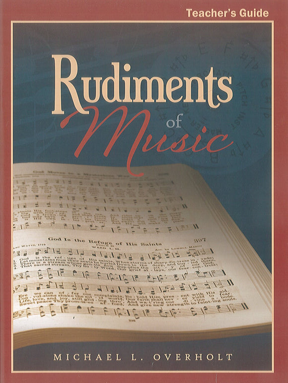 Rudiments of Music - Teacher's Guide