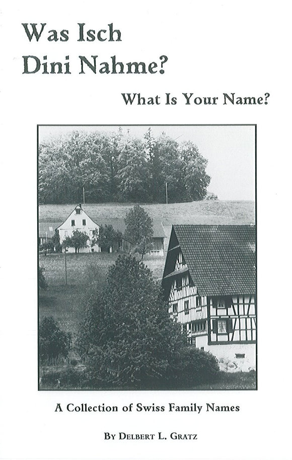 Was Isch Dini Nahme? What is Your Name?: A Collection of Swiss Family Names